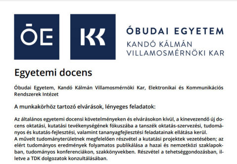 Pályázati felhívás