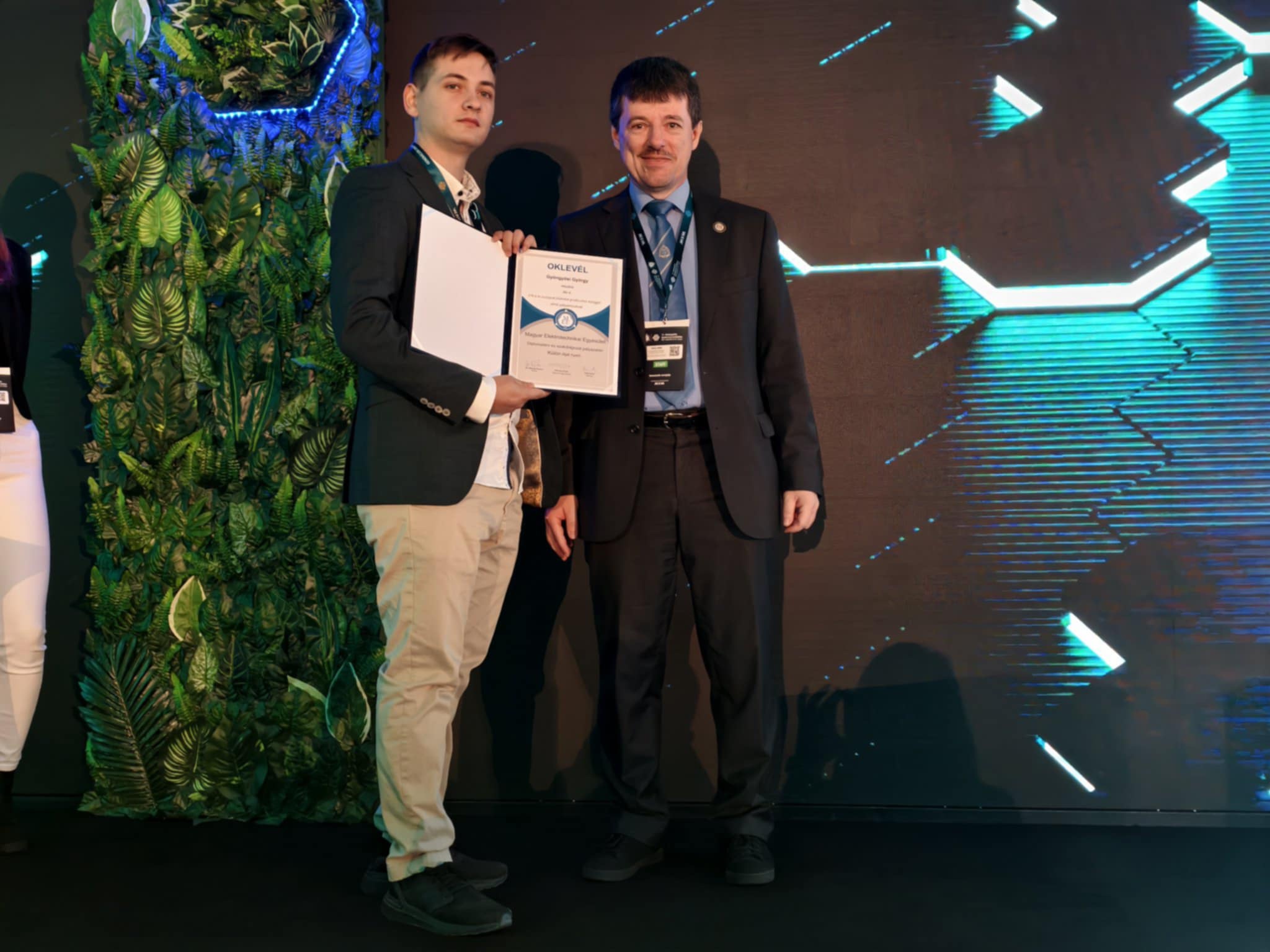 Kandós hallgató különdíjat nyert a Magyar Elektrotechnikai Egyesület rangos pályázatán