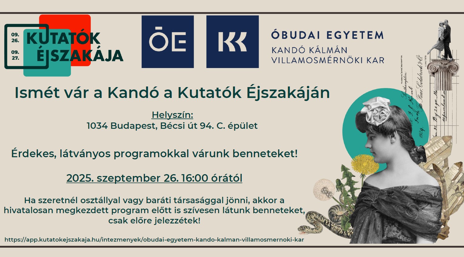 Ismét vár a Kandó a Kutatók Éjszakáján